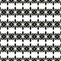 Pattern design with ornament motif vector