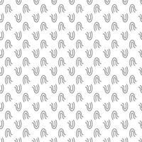 Pattern design with ornament motif vector