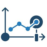 Predictive Analytics icon line vector illustration