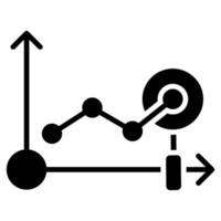 Predictive Analytics icon line vector illustration