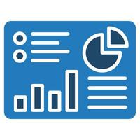 Dashboard Analytics icon line vector illustration