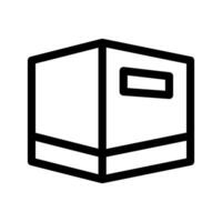 Box Cargo Icon Vector Symbol Design Illustration