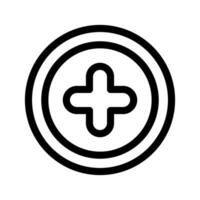 Addition Icon Vector Symbol Design Illustration