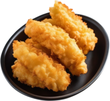 ai gerado fechar-se foto do tempura Comida. gerado por ai. png