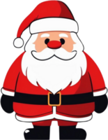 AI generated Drawing of Santa Claus at Christmas. Ai-generated. png