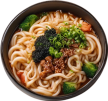 AI generated Close-up photo of Udon food. Ai-generated. png