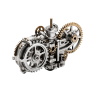 ai gegenereerd 3d stijl mechanisch item png