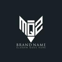 mqz resumen letra logo. mqz creativo monograma iniciales letra logo concepto. mqz único moderno plano resumen vector letra logo diseño.