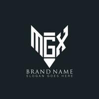 MGX abstract letter logo. MGX creative monogram initials letter logo concept. MGX Unique modern flat abstract vector letter logo design.