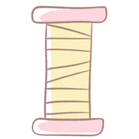 a spool of thread on a transparent background png