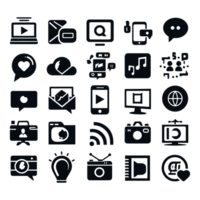 social media ikoner png fil