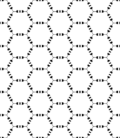 Black seamless abstract pattern. Overlay for background and backdrop. Ornamental design. PNG graphic illustration with transparent background.