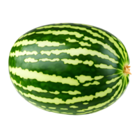 AI generated Watermelon Isolated on Transparent Background png