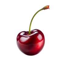AI generated Cherry Isolated on Transparent Background png