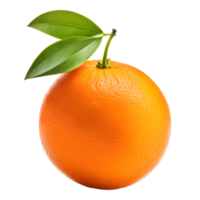 AI generated Orange Isolated on Transparent Background png