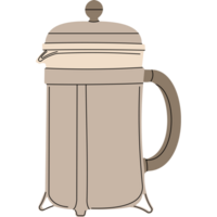 Percolator Illustration PNG Transparent Background