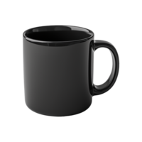 AI generated Realistic coffee mug on transparent background png