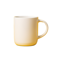 AI generated Realistic coffee mug on transparent background png