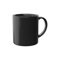 AI generated Realistic coffee mug on transparent background png