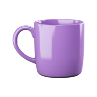 AI generated Realistic coffee mug on transparent background png