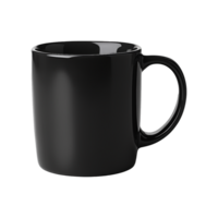 AI generated Realistic coffee mug on transparent background png