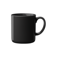 AI generated Realistic coffee mug on transparent background png