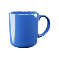 AI generated Realistic coffee mug on transparent background png