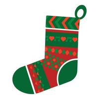 Gift Socks Norwegian National Holiday Pattern vector