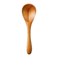 AI generated Wooden spoon isolated on transparent background png