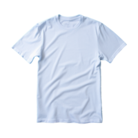 AI generated White tshirt isolated on transparent background png