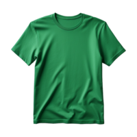 AI generated Tshirt isolated on transparent background png