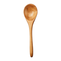 AI generated Wooden spoon isolated on transparent background png