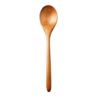 AI generated Wooden spoon isolated on transparent background png