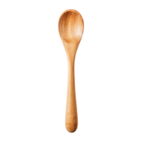AI generated Wooden spoon isolated on transparent background png