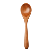 AI generated Wooden spoon isolated on transparent background png