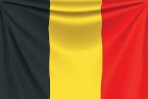 back flag belgium vector