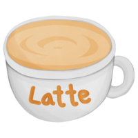 Coffee latte png. png