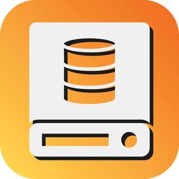 Data Network Vector Glyph Gradient Background Icon For Personal And Commercial Use.