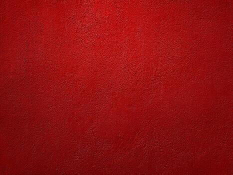 Empty bright red studio background, product display with copy space for displaying content design. Banner for product advertising photo