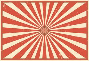 Circus carnival vintage sunlight rays background vector