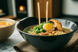 AI generated Ramen. Pro Photo