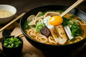 AI generated Ramen. Pro Photo