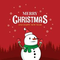 merry christmas day. happy new year banner vector