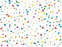 Wedding rainbow glitter confetti background. Colored festive texture vector