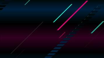Abstract neon laser lines geometric video animation