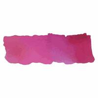 Abstract watercolor hand drawn texture, isolated on white background, purple gradient watercolor texture backdrop vector