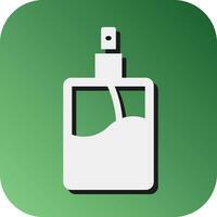 Perfume Vector Glyph Gradient Background Icon For Personal And Commercial Use.