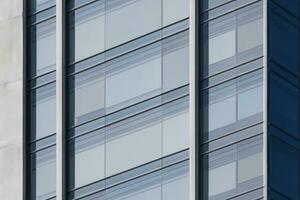 facade modern office building AI Generative photo