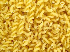 large quantities pasta background AI Generative photo