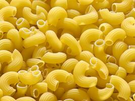 large quantities pasta background AI Generative photo